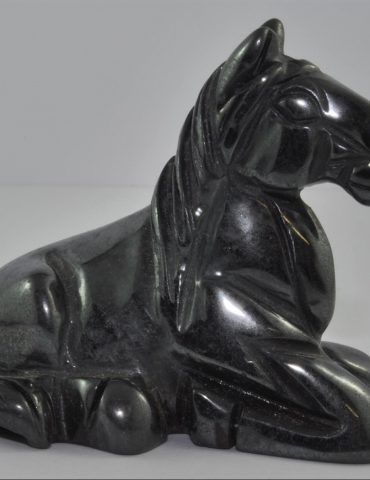 Hematite Horse Carving Wishing Well Hobart