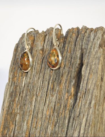 Pietersite Earrings Wishing Well Hobart