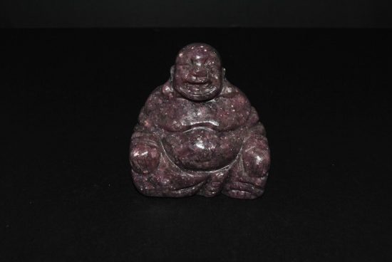 Lepidolite Crystal Buddha Carving Wishing Well Hobart