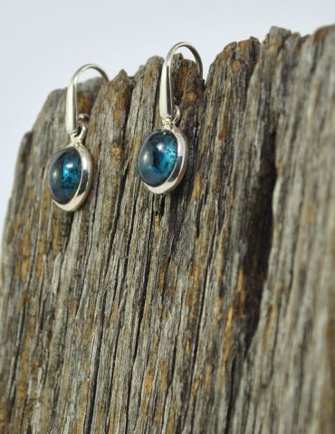 Kyanite Crystal Earrings Wishing Well Hobart