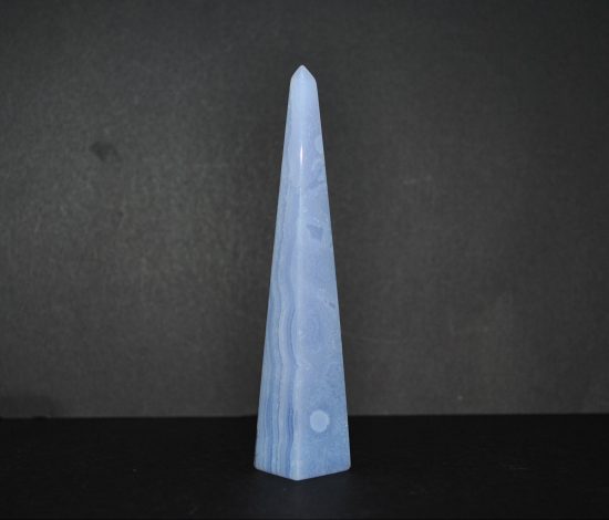Blue Lace Agate Obelisk Wishing Well Hobart