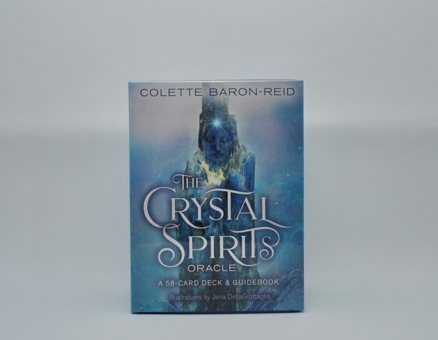 Blue The Crystal Spirits Oracle Cards - 13.5 cm x 10 cm (58 Card Deck) -  Unique Guidance