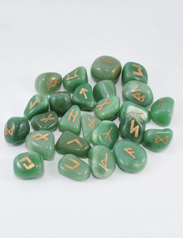 Green Aventurine Runes