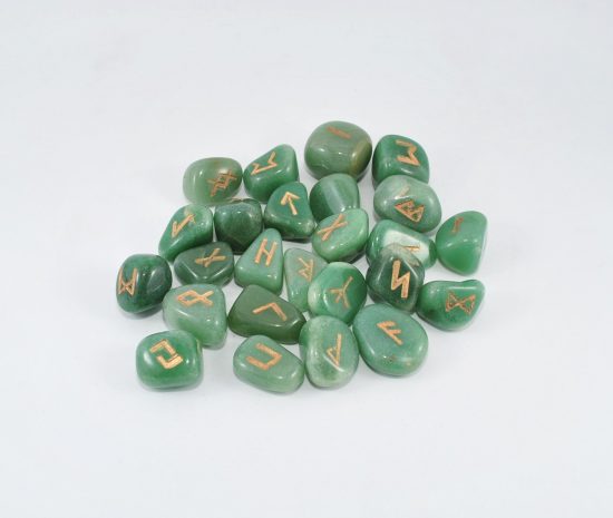 Green Aventurine Runes