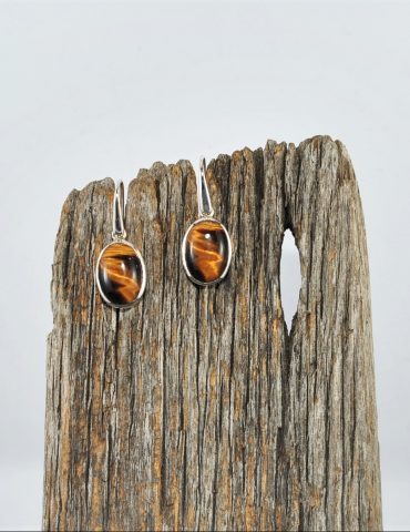 Tiger Eye Earrings