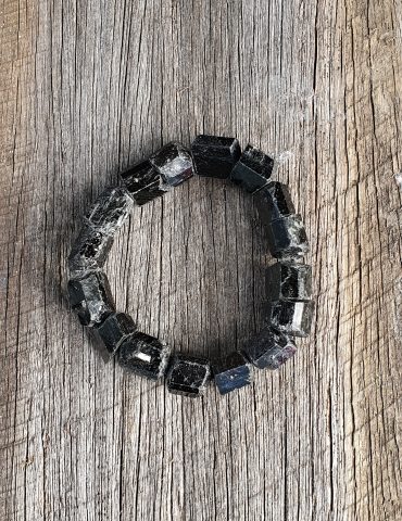Black Tourmaline Bead Bracelet