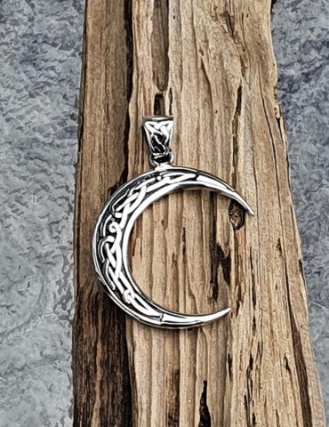 Celtic Moon Pendant