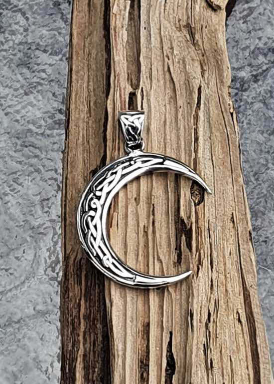 Celtic Moon Pendant