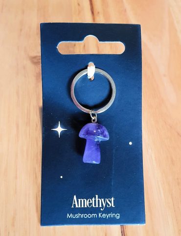 Amethyst Key Ring