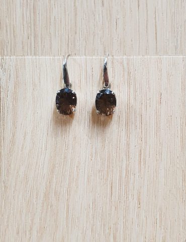 Smoky Quartz Earrings