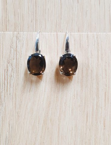 Smoky Quartz Earrings