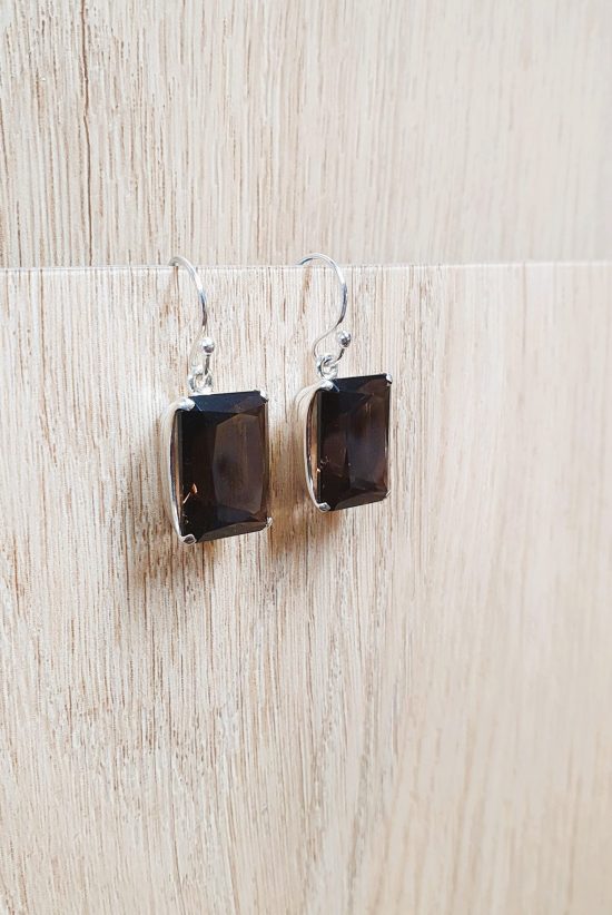 Smoky Quartz Earrings