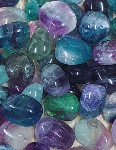 Rainbow Fluorite Tumbled Stone